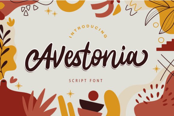 Avestonia: A Script Font for Creative Campaigns