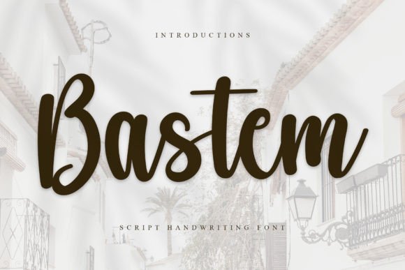 Bastem Font: A Refined Script for Editorial Design