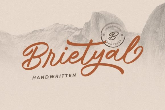 Brietyal: A Fresh Script Font for Creators