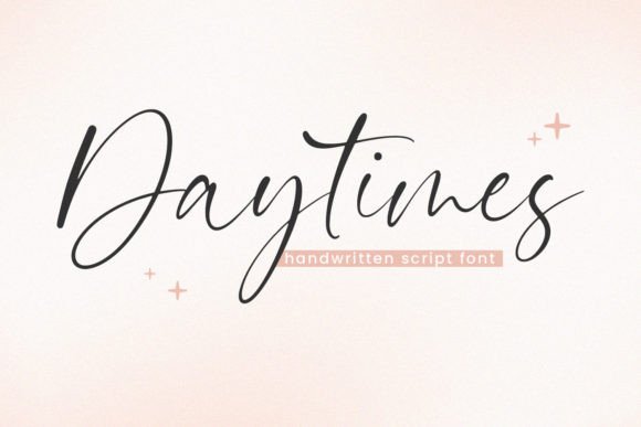 Daytimes Font: Handwritten Elegance