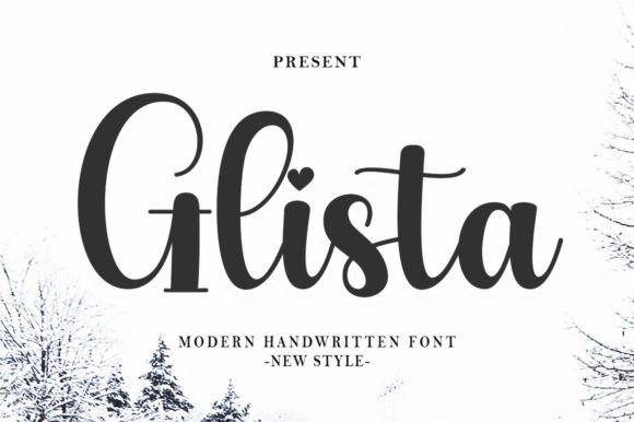 Glista: The Handwritten Font That Elevates Your Craft