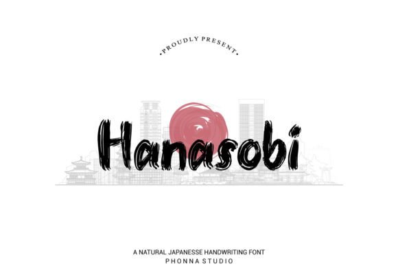 Hanasobi: A Bold Handwritten Font for Web Design