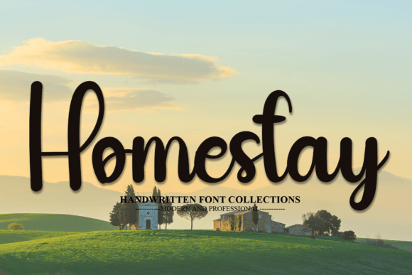 Homestay: A Joyful Font for Creative Campaigns