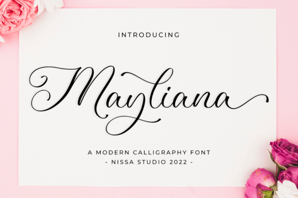 Mayliana: Elegant Script Font for Web Design
