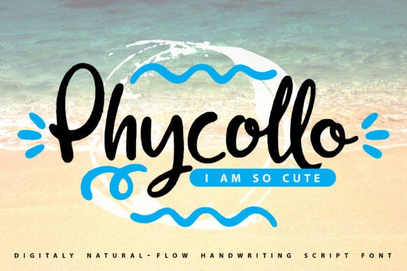 Phycollo: A Playful Handwritten Font for Crafters
