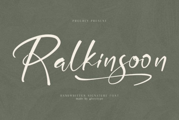 Ralkinsoon – Handwritten Font for Business