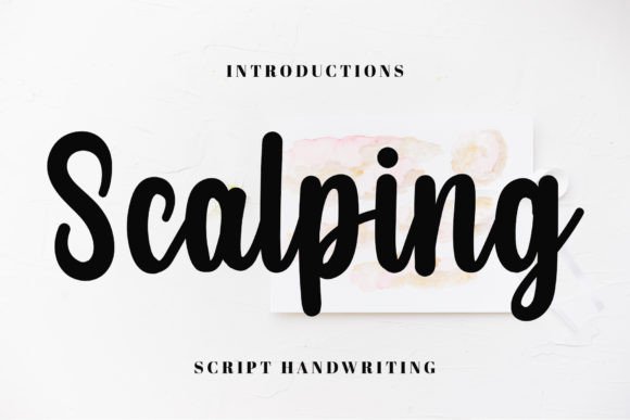 Scalping: A Handwritten Typeface for Modern Editorial Design