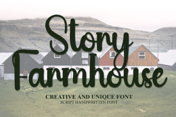 Story Farmhouse: A Font That Speaks