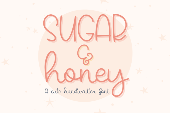 Sugar and Honey: A Sweet Handwritten Font for Editorial Design
