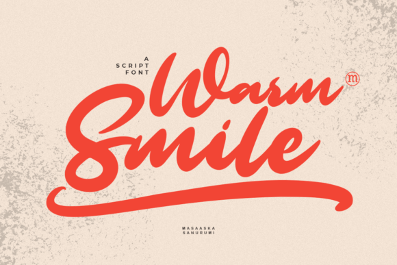 Warm Smile: A Modern Script Typeface for Web Design