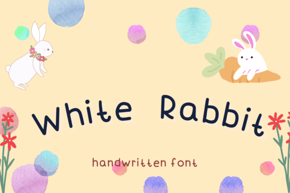 White Rabbit: A Handwritten Font for Modern Editorial Design