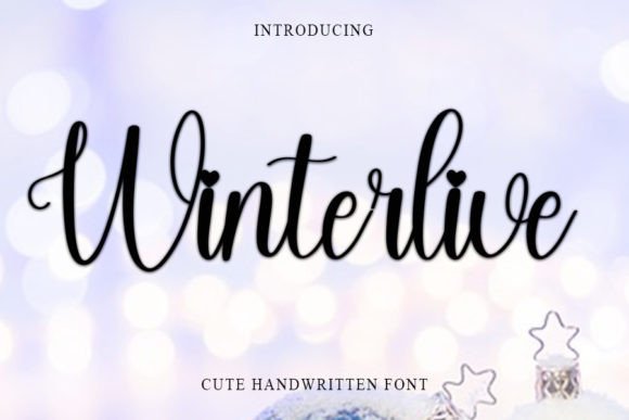 Winterlive: The Handwritten Font for Scroll-Stopping Marketing